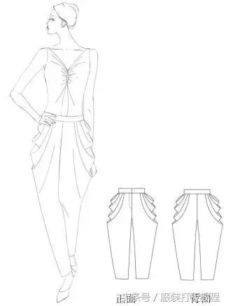 红升服装男式裤子的裁剪视频,大海服装男式直筒裤子裁剪方法