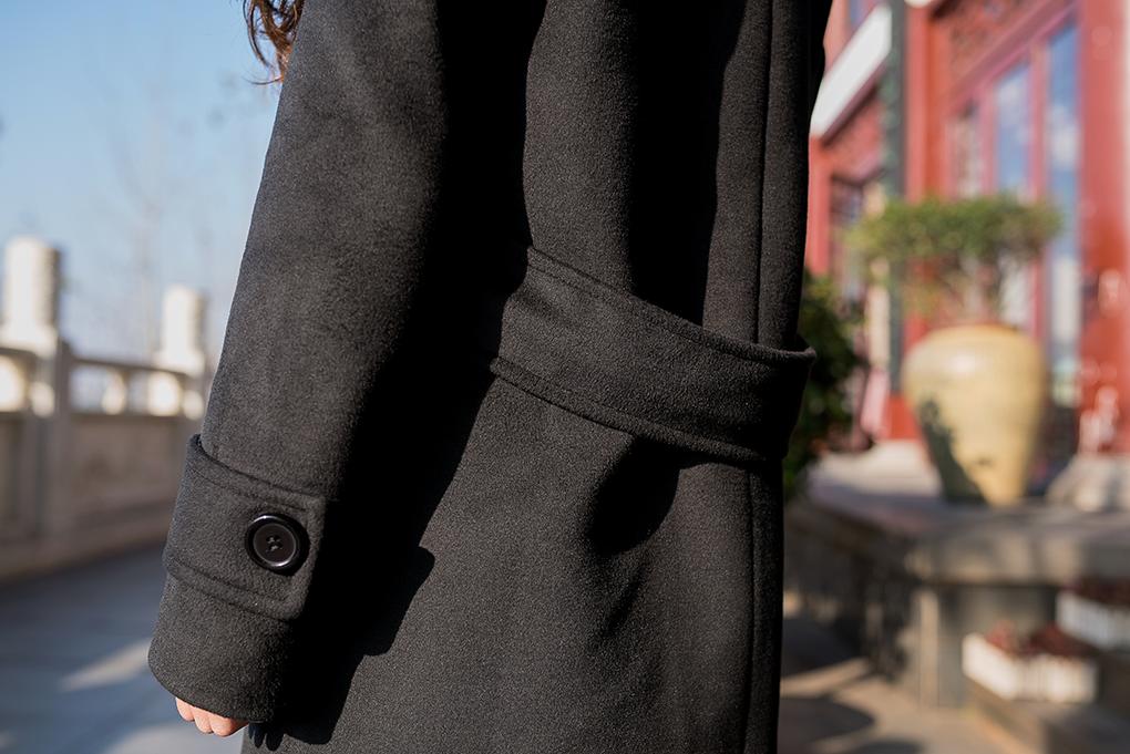 韩国东大门金标双面羊绒大衣精品,韩国东大门原单大衣