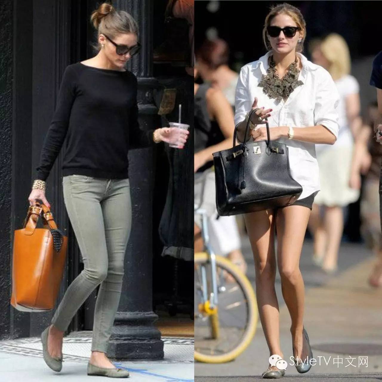 街拍|轻舞飞扬让芭蕾舞鞋助你一臂之力