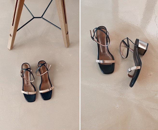 坡跟气质百搭凉鞋,百搭气质高跟凉鞋粗跟