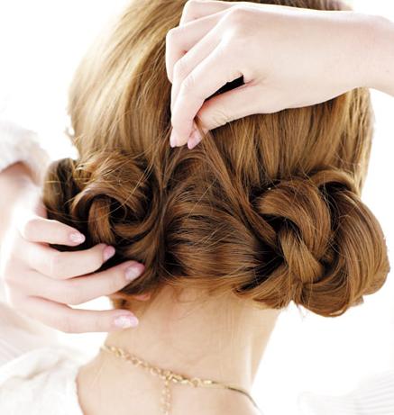 超美刘海辫编发教程,一看就会的刘海编发教程