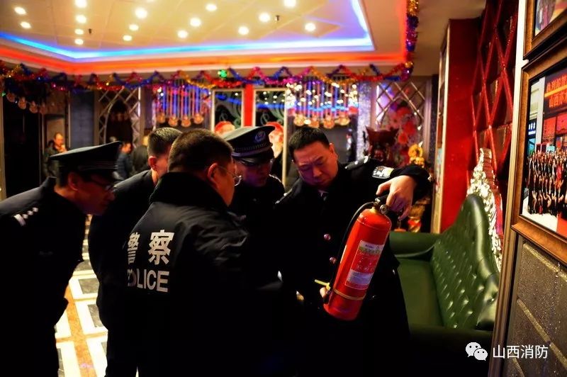 吕梁市平安夜消防安全夜查行动,我市开展消防安保集中夜查行动