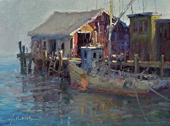 十大惊艳的风景油画,十大惊艳风景的油画