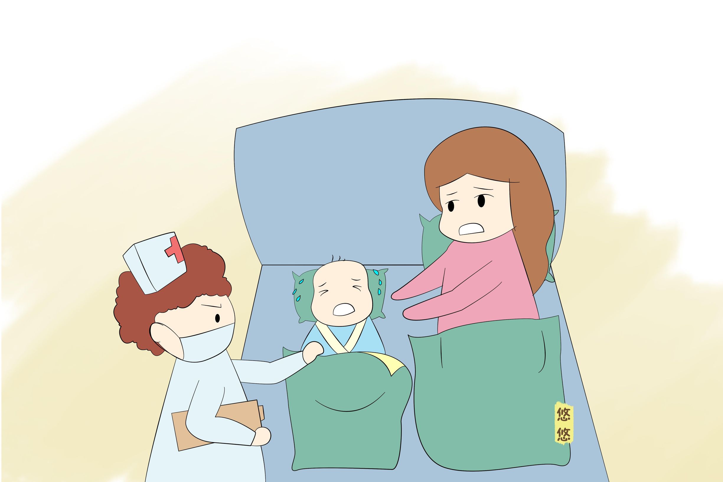 小孩去火拔罐拔哪个部位,宝宝火大怎么去火