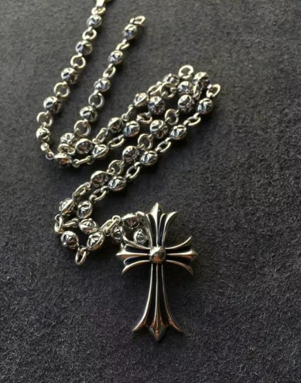 使徒行者2周柏豪项链,克罗心项链22k金回形针