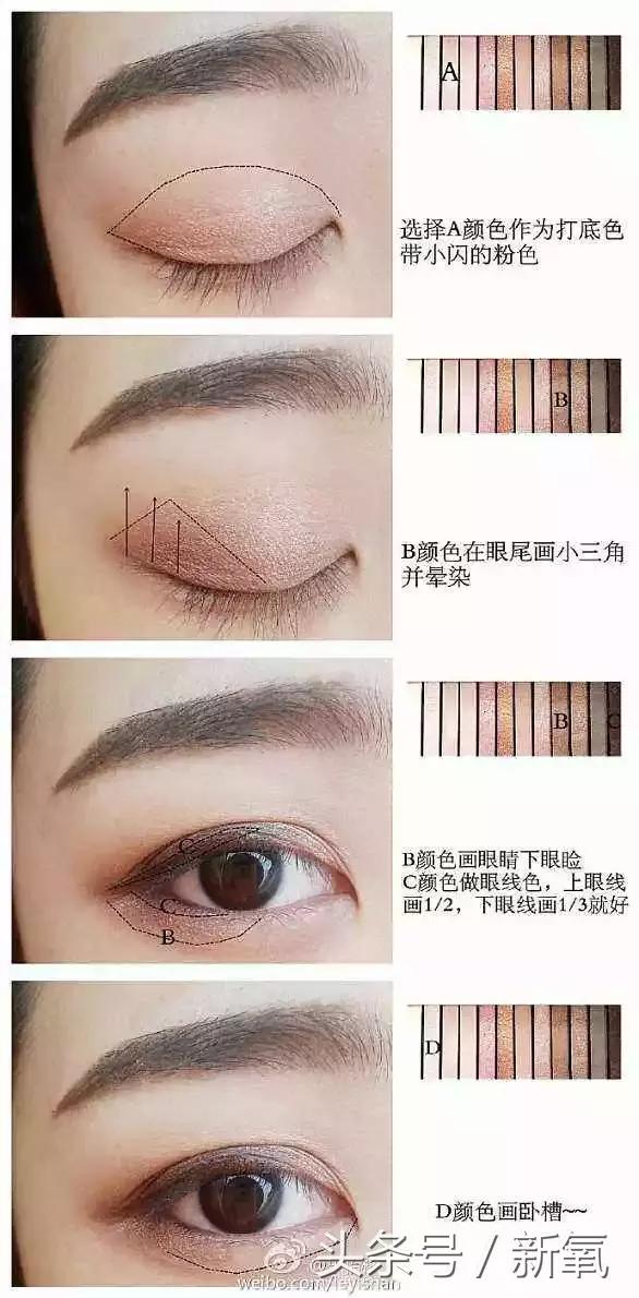 林允最漂亮的美妆,林允推荐的眼影盘