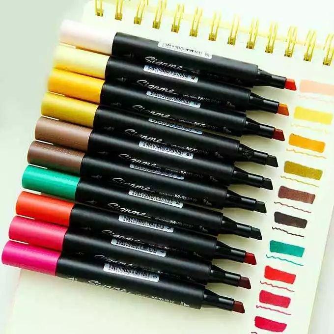 好看手帐文具有哪些,用彩笔做出美丽的手帐