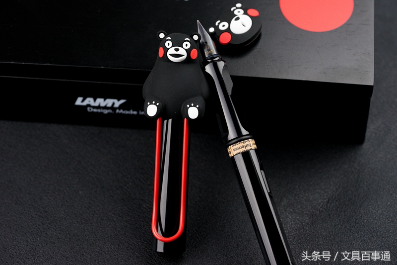 熊本熊斑马限定笔开箱,熊本熊钢笔第1代