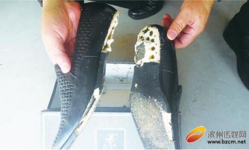 滨州：去年买的凉鞋今年穿上底掉厂家：已超三包期