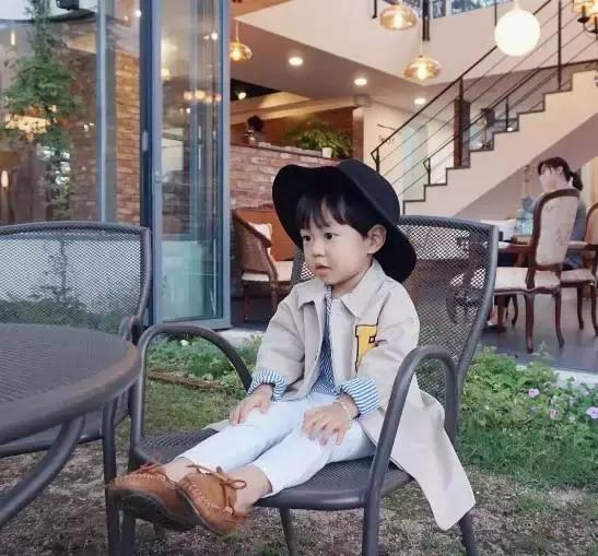 冬季男宝宝整套潮流穿搭,最新春夏韩系男孩穿搭