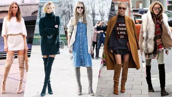 cosmo江疏影过膝靴 (江疏影同款袜子靴)