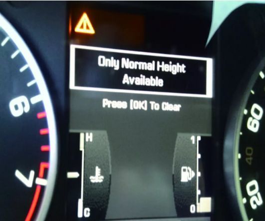 路虎发现3空气悬挂升降故障灯,路虎发现四底盘升降怎么用