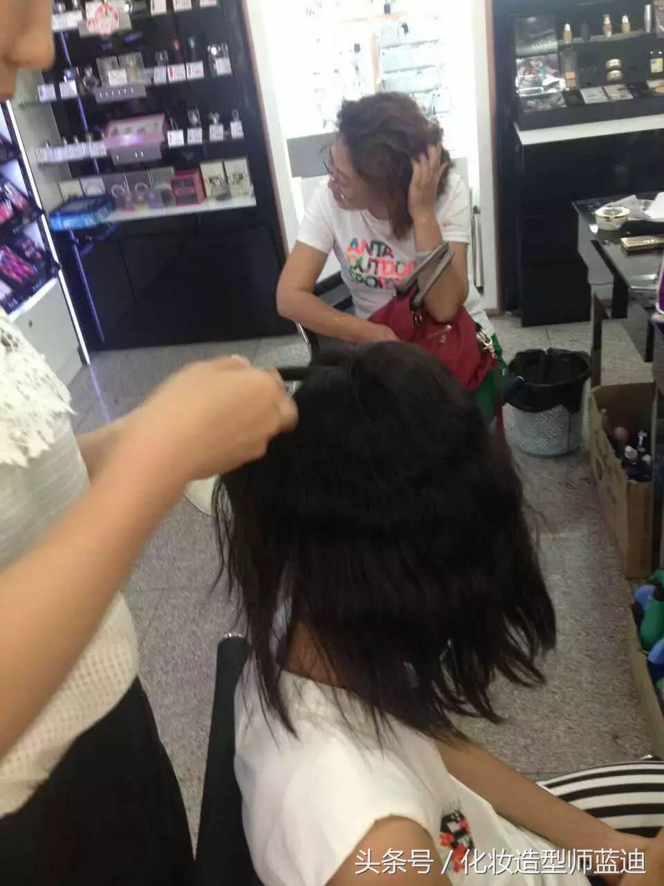 编发教程拉拉队,三股瀑布辫编发步骤图解