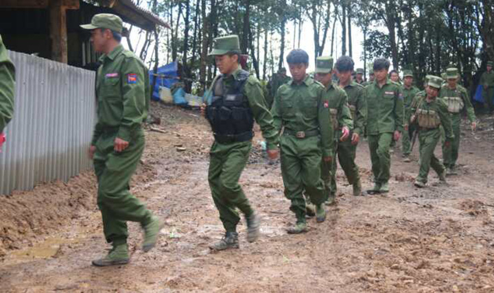 果敢动员大会,武警第一机动总队开训动员大会