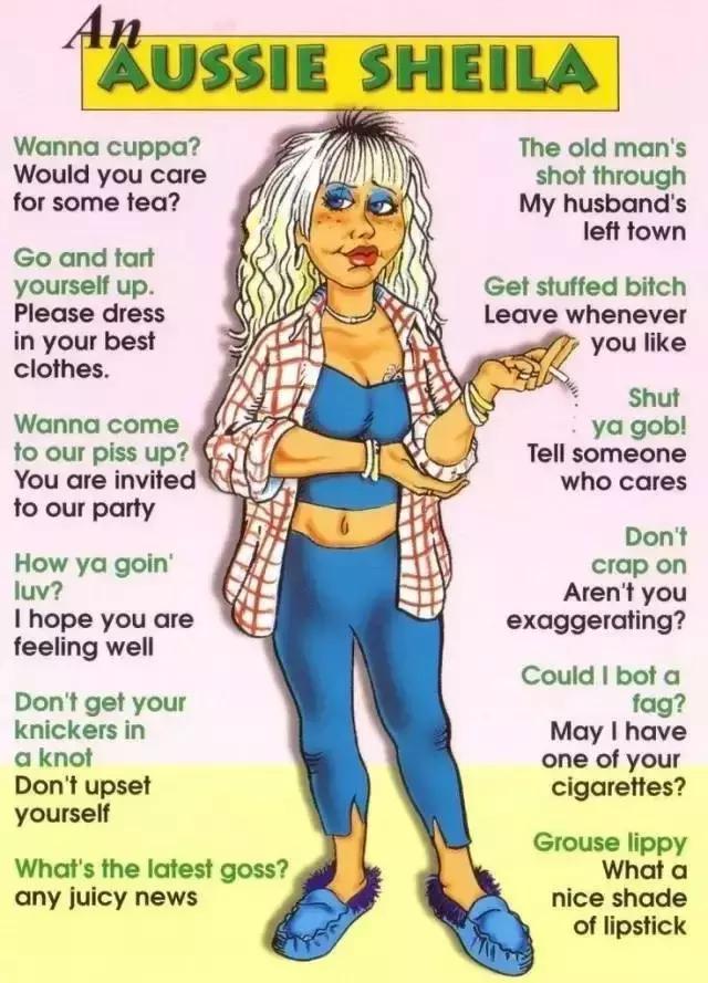 澳洲人最常说的英语对话,常用澳洲日常英语俚语