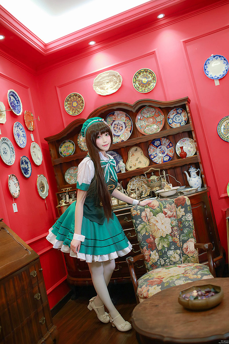 宇治松千夜cos眼妆,宇治松千夜粘土人