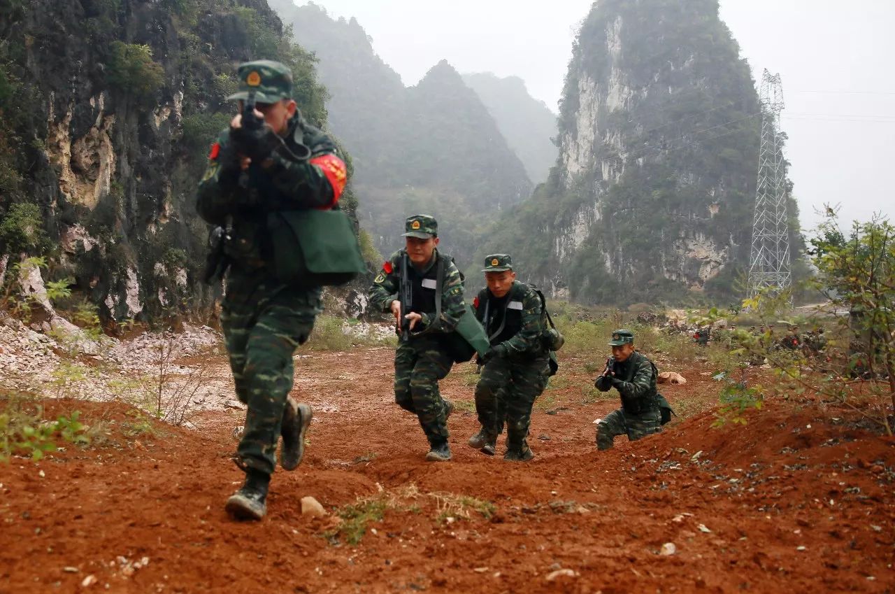 广西警训,广西武警