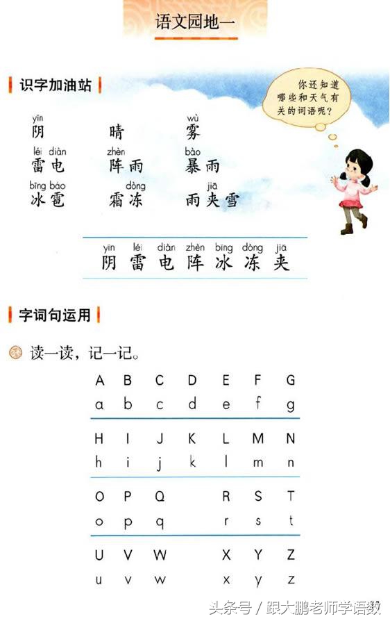 真是太及时了,部编版一年级语文下册电子书高清版+知识点预习!
