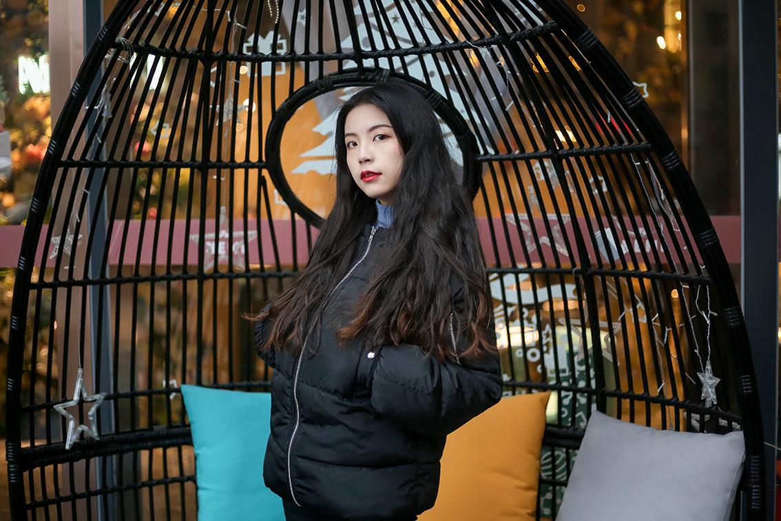 zara丝绒面包服,zara穿搭冬款