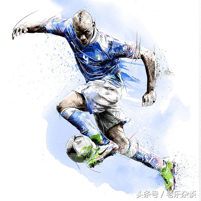 设计师笔下的足球明星，这年头没点才艺不敢说是球迷