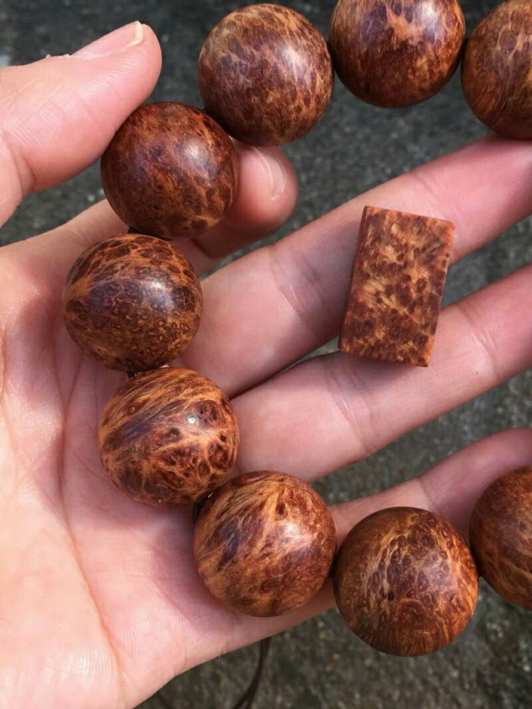 太行崖柏雷击木手串怎么盘玩,崖柏手串怎样快速盘出包浆