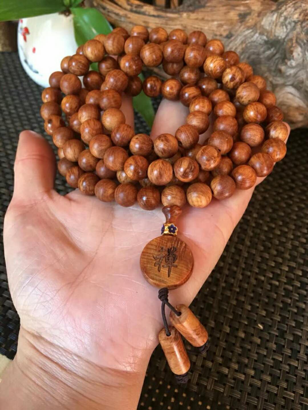 太行崖柏雷击木手串怎么盘玩,崖柏手串怎样快速盘出包浆