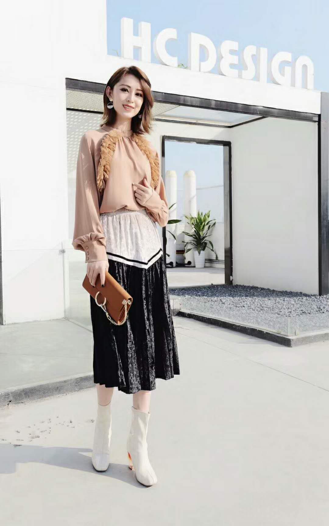 十三行高端女装上衣显瘦,十三行女装潮流穿搭