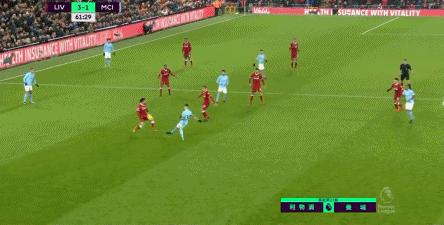 曼城和利物浦对攻,曼城利物浦4比1集锦