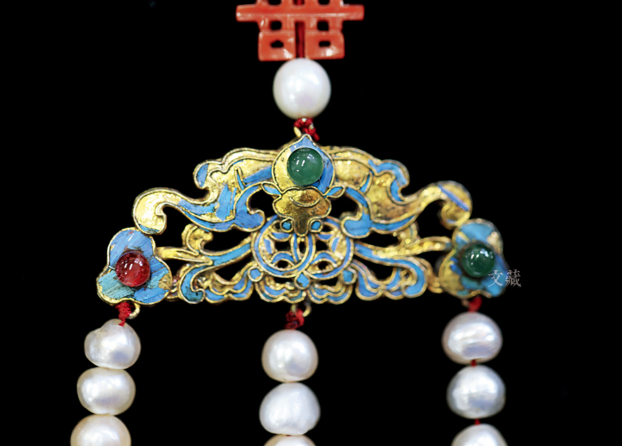 清代宫廷点翠首饰,清代宫廷点翠