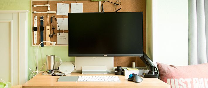 桌面文艺布置,好看的办公室桌面