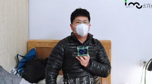 高端电动防霾口罩,智能防霾口罩