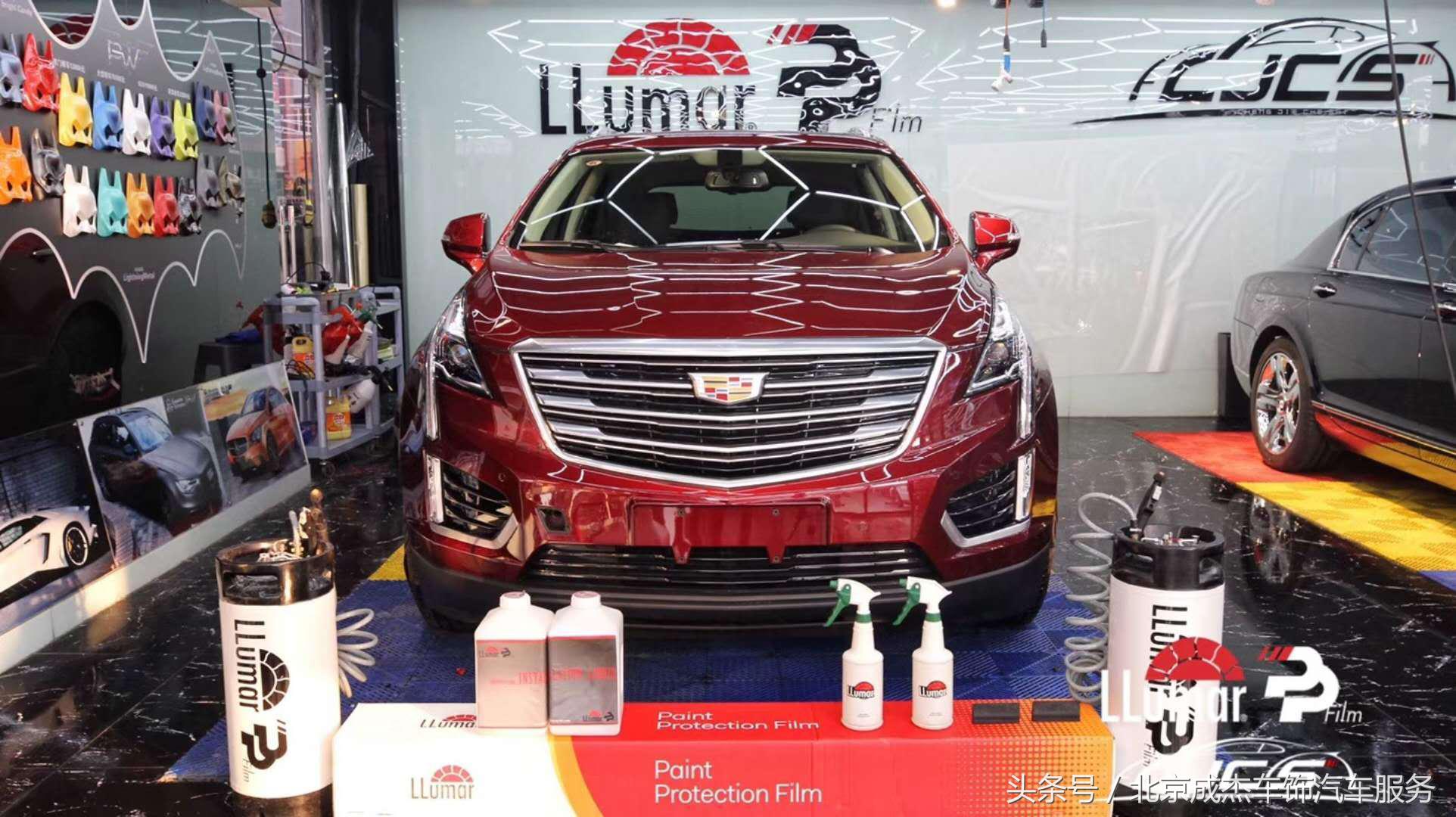 淮安店凯迪拉克xt5专业贴车衣,凯迪拉克xt5贴隐形车衣多少钱