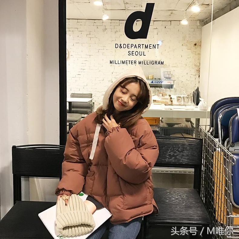 100以内的小个子女生棉服抖音店,小个子不显臃肿平价棉服推荐