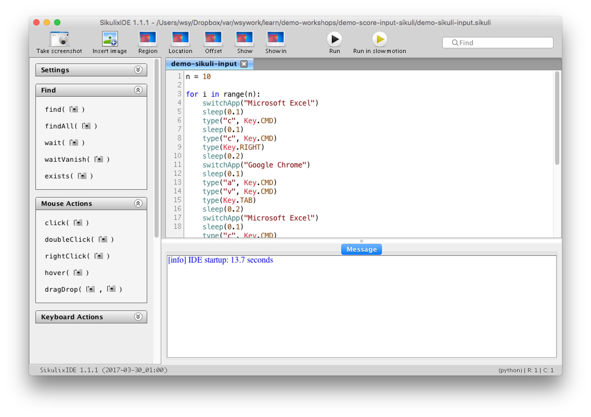 如何用Sikuli自动录入成绩？