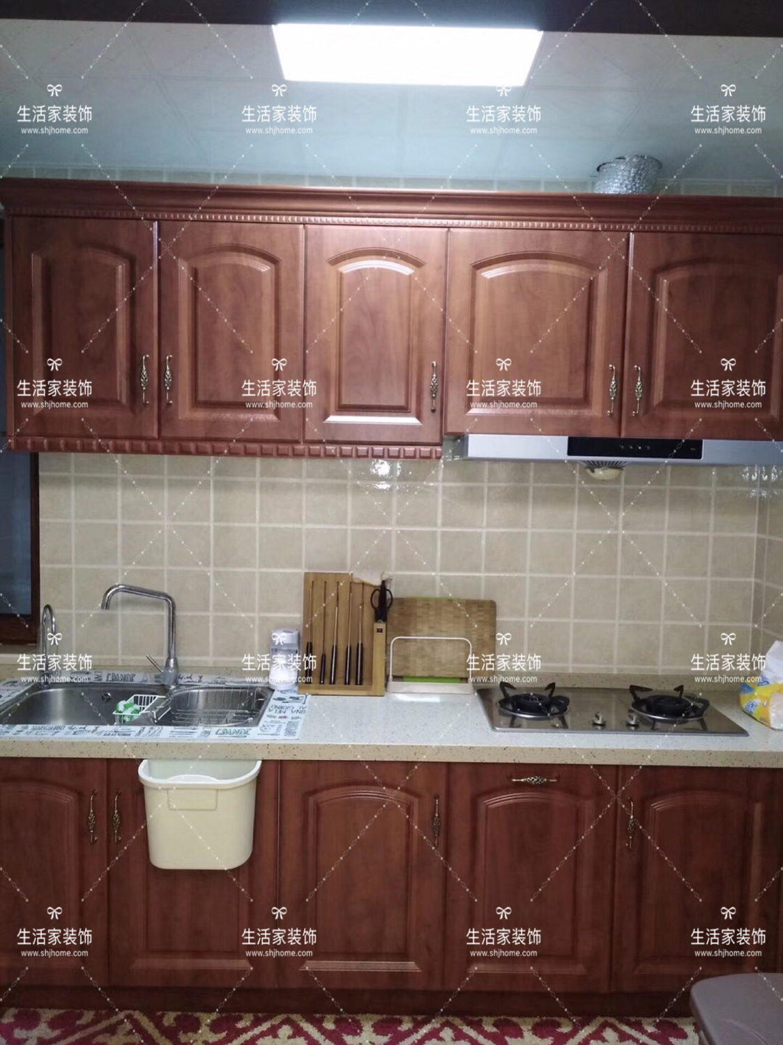 西安小户型装修设计,西安109户型现代轻奢装修风格