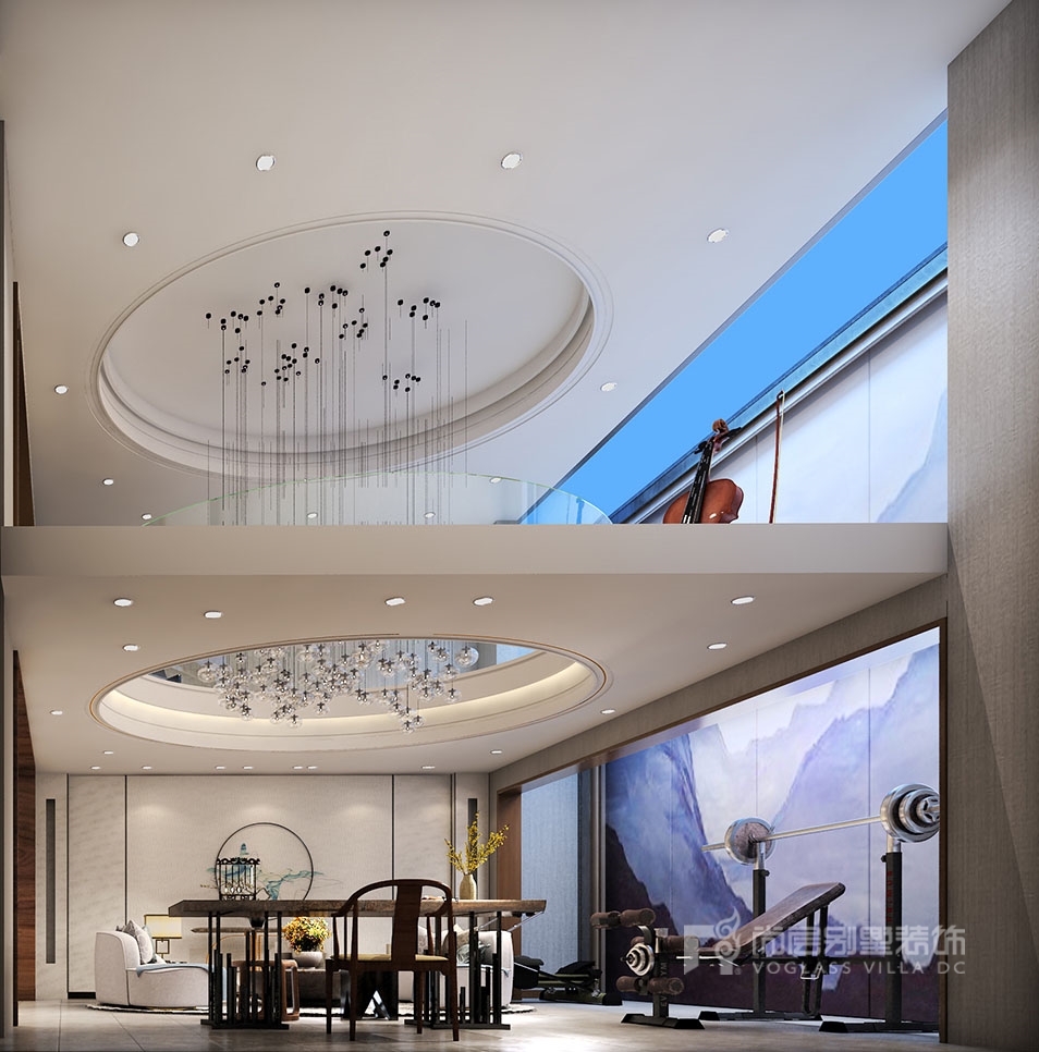 苏州新中式别墅设计分析及思路,越秀现代轻奢别墅设计案例