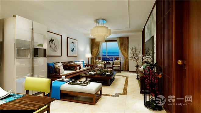 福州泥巴公社香开新城装修案例，新中式与美式乡村，你中意哪个？