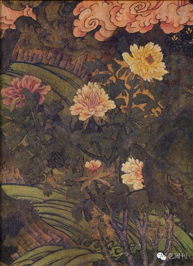 法海寺壁画线稿作品,法海寺明代壁画媲美敦煌无一废笔