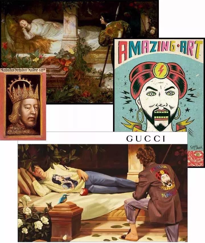 gucci年度成衣广告 (gucci早春2019广告的风格)