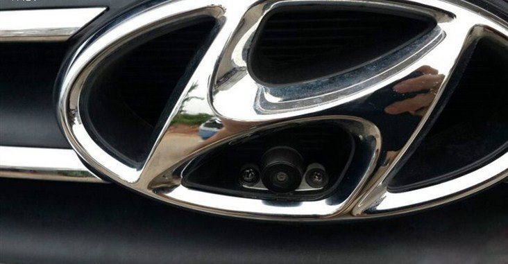 现代名图行车记录仪布线教程,现代名图360度车载全景影像