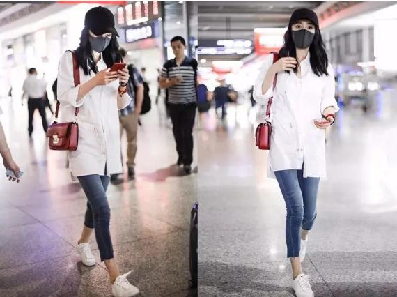 杨幂背过mk的哪款包,mk杨幂同款包深灰好看吗