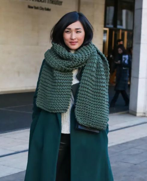 好看版型好的大衣搭配什么裤子,好看大衣加棉