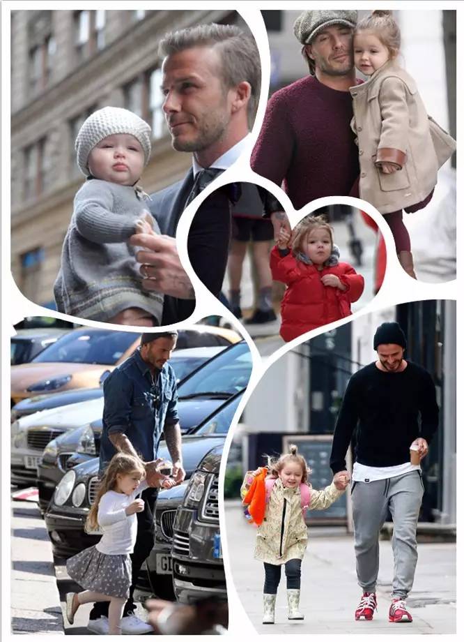 贝克汉姆从小七出生就抱小七,贝克汉姆和小七日常