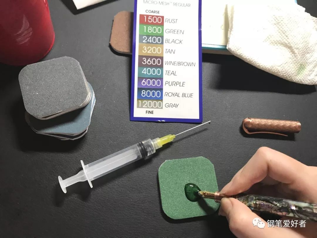 英雄手工打磨钢笔笔尖,lamy钢笔怎么打磨笔尖