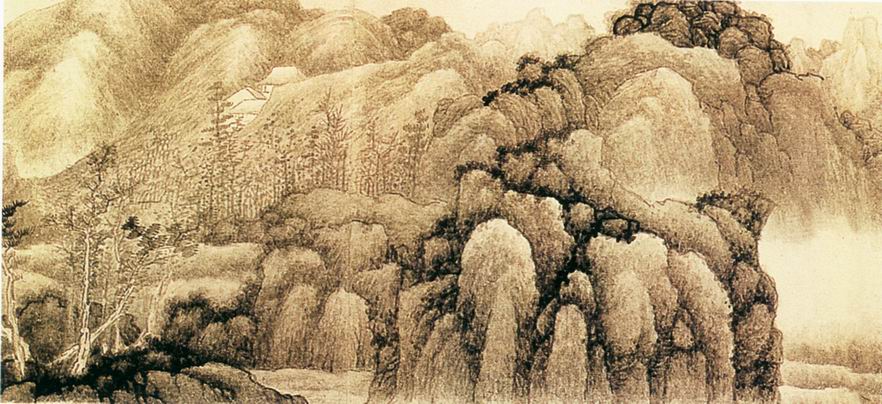 清代山水画图片大全曝光,清代山水画真迹图片