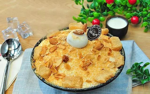 夏日冰品小吃,石家庄最好吃的绵绵冰