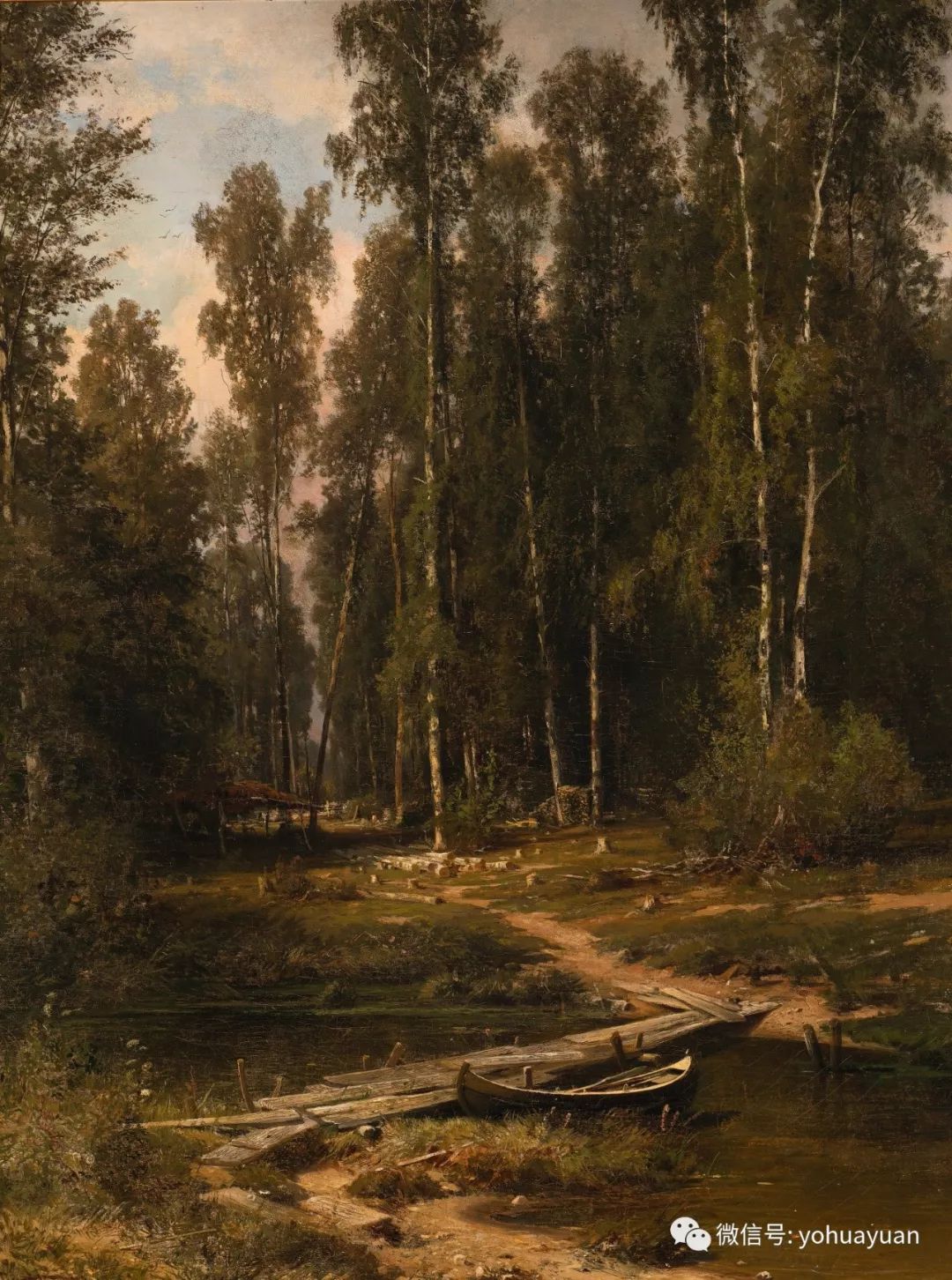 油画风景写生颜色调配,油画风景写生中色调的魅力分析