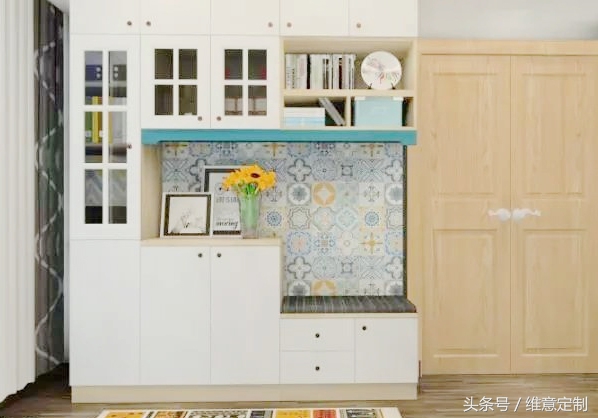 装修窄玄关鞋柜如何收纳,客厅鞋柜背面太丑怎么装饰