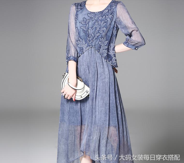 重磅真丝连衣裙气质高级感,真丝连衣裙总有一款适合你