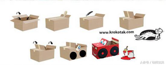 手工霸气帅气小汽车,手工制作大全小汽车创意废物利用